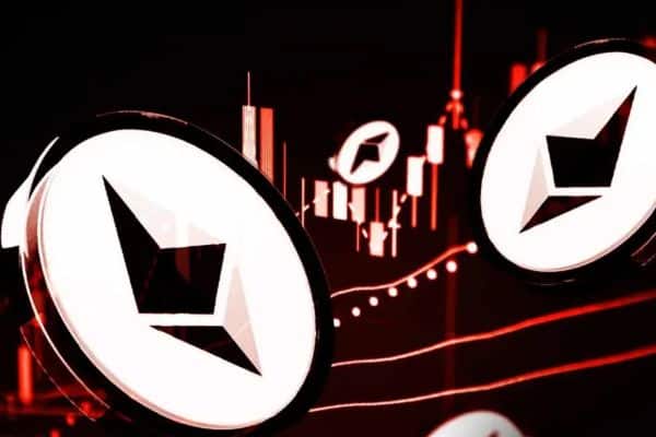 Ethereum caída y traders afectados por la bajada del precio ETH